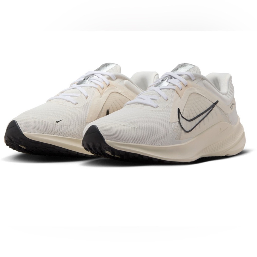 Women Nike Quest 5 Athletic Sneakers Shoes Sail/Milk White/Black DD9291-104